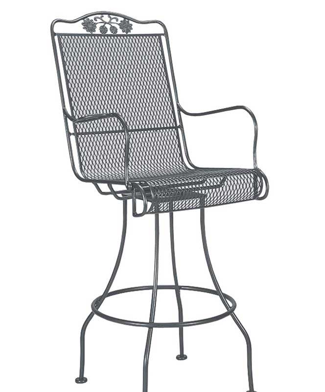 Briarwood Swivel Bar Stool by Woodard - Image 2